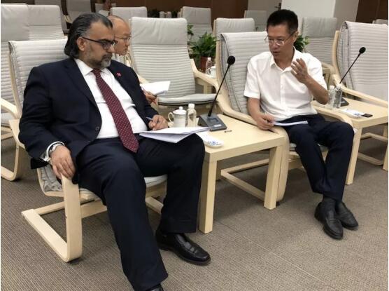 【快訊】 英國倫敦國王學院助理副校長Mr Tayyeb Shah（塔伊布-夏爾先生）來訪國際醫(yī)學