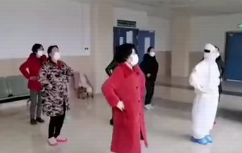 翩翩起舞！護(hù)士韓靜鼓勵(lì)患者抗擊疫情