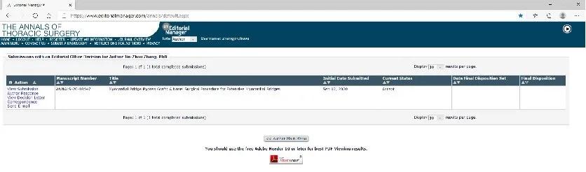 重磅！國際頂級期刊《胸外科年鑒》接受我院心臟外科首創(chuàng)技術(shù)