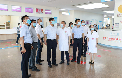 陜西省退役軍人事務(wù)廳黨組副書記、廳長高濤一行蒞臨我院調(diào)研