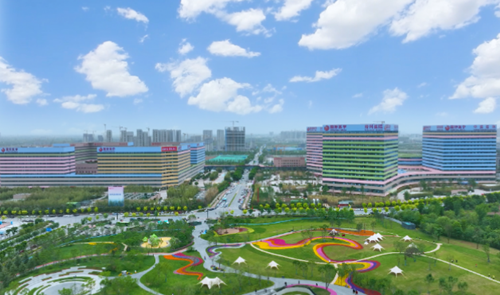 “高空”視角看“西安國際醫(yī)學中心醫(yī)院”！